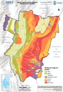 Áreas con Riesgo de Erosión