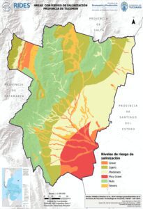 Áreas con Riesgo de Salinización